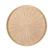 Mori Kougei Round Rays Wood Tray 11" - Ash