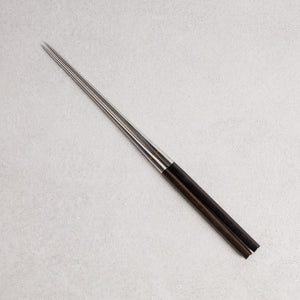 Moribashi Plating Chopsticks - Round Ebony Handle
