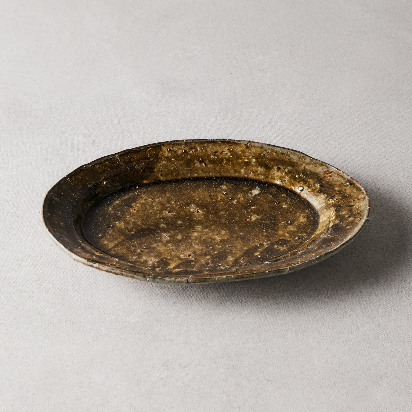 Motoyuki Tonoike Oval Plate 26-08