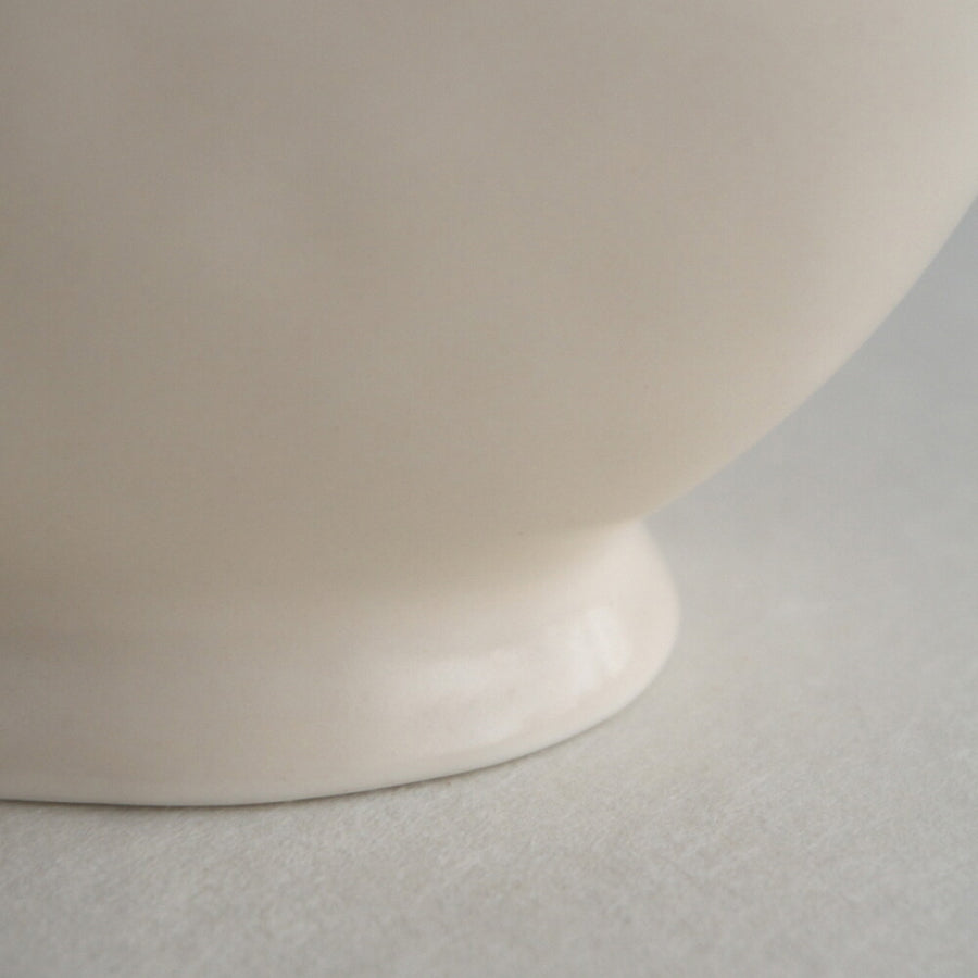 Flat Round Vase