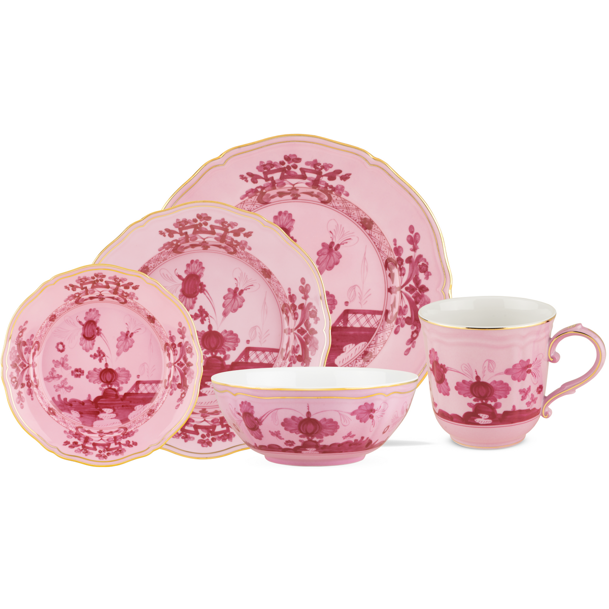 Ginori 1735 Oriente Italiano Porpora – Luxury Italian Porcelain | ARJ