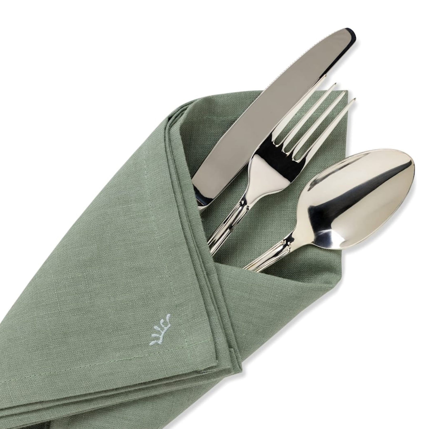 Orlis Linen Napkins Salvia (Set of 2)