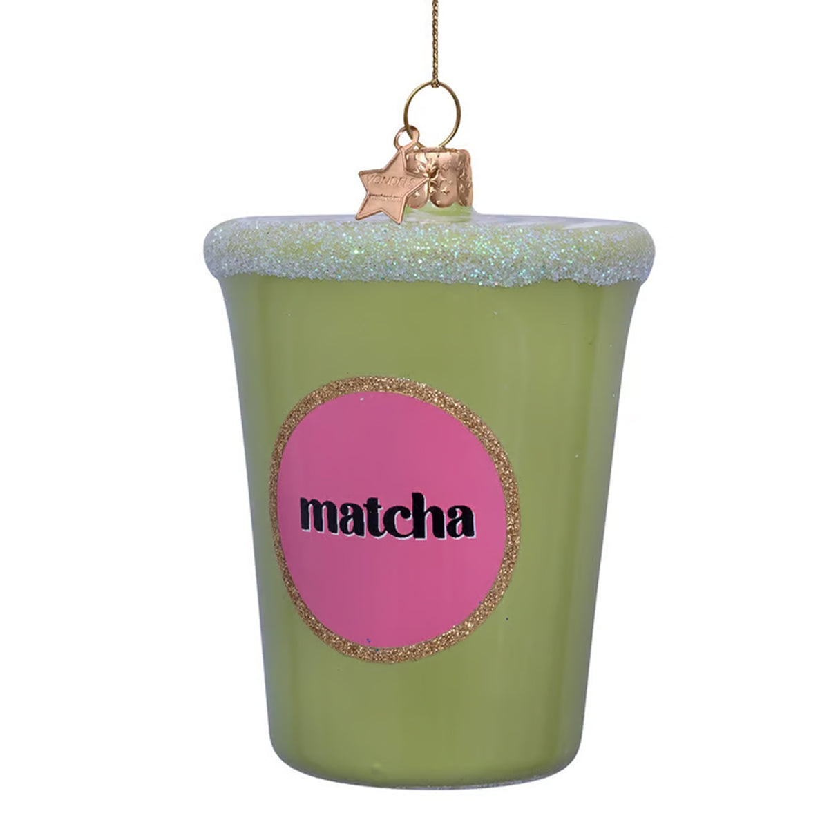 Matcha Tea Latte Ornament