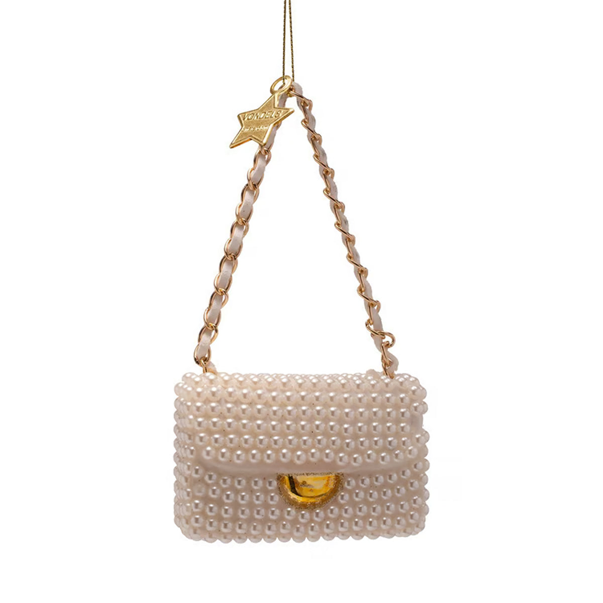 Fashion Bag with Pearls Ornament