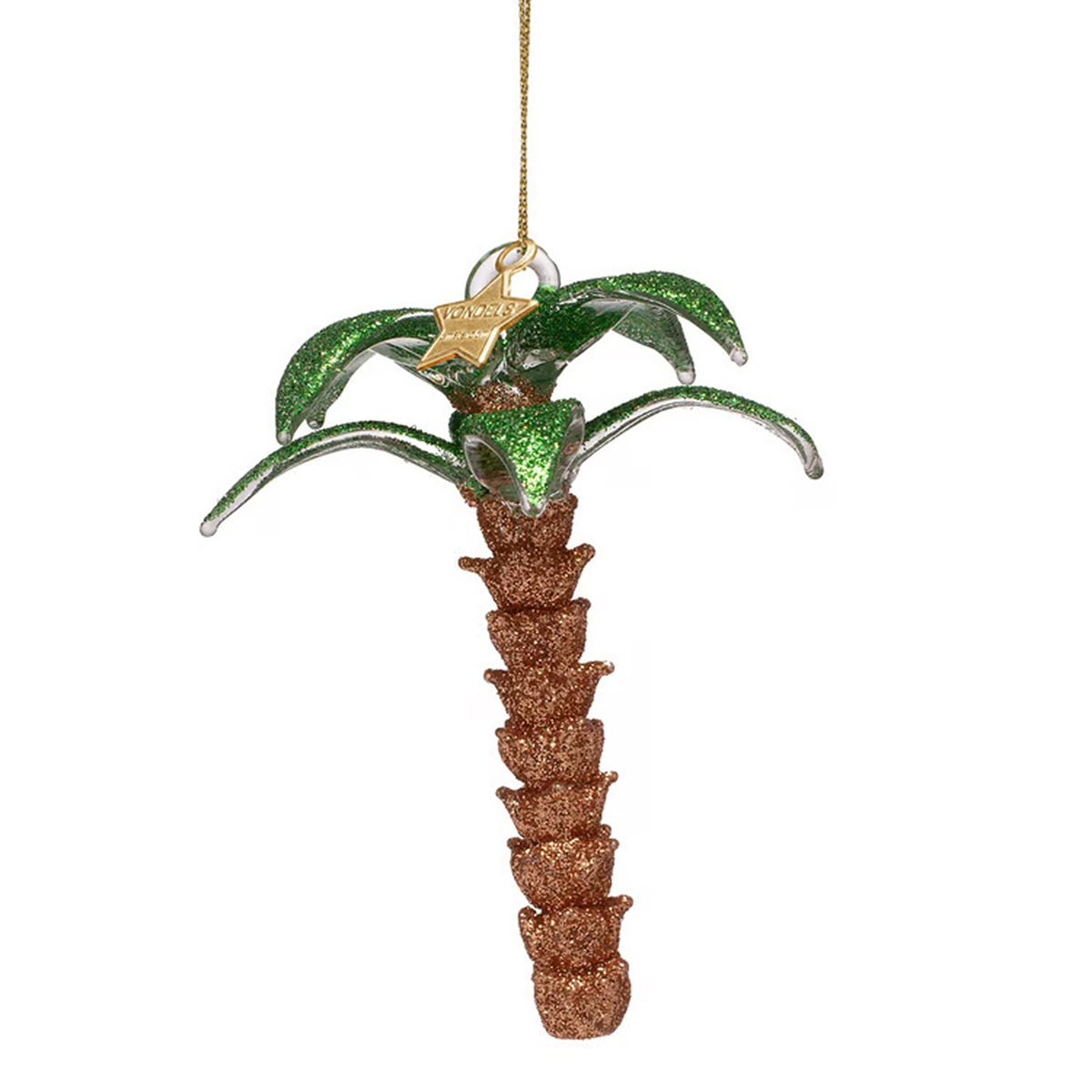 Glitter Palm Tree Ornament
