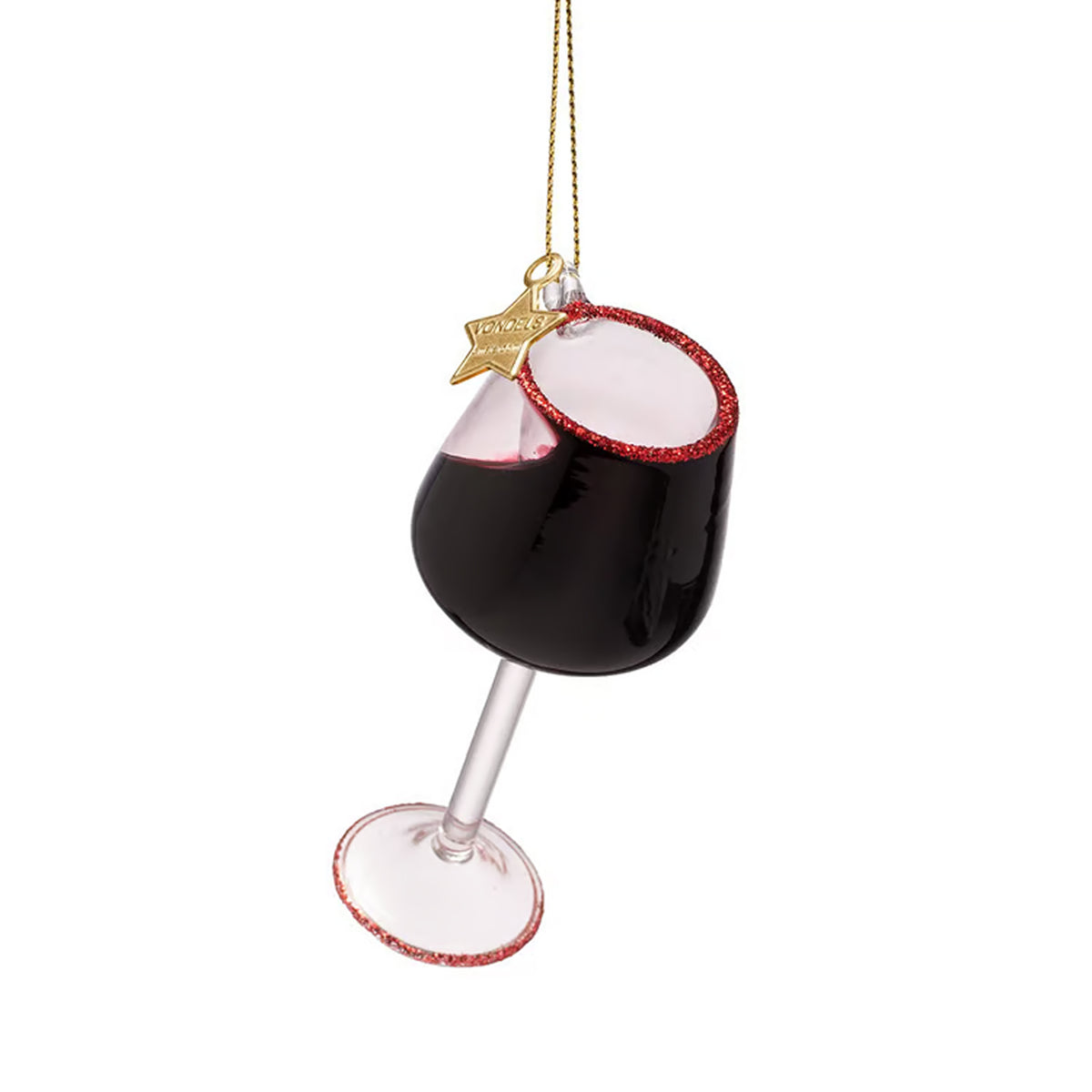 Red Wine Glass Classic Ornament