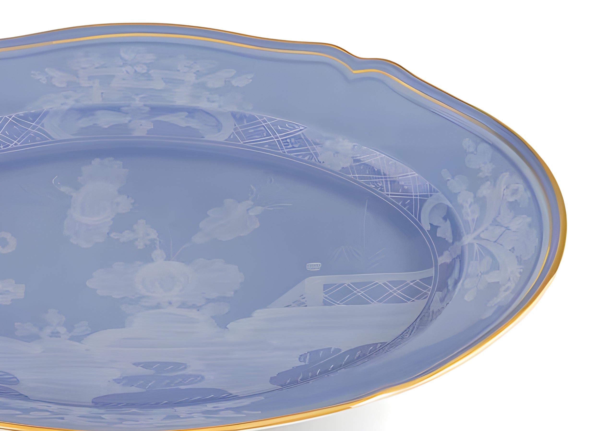 Oriente Italiano Pervinca Oval Platter