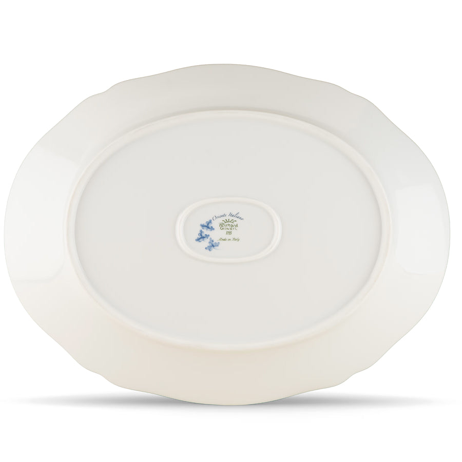 Oriente Italiano Pervinca Oval Platter