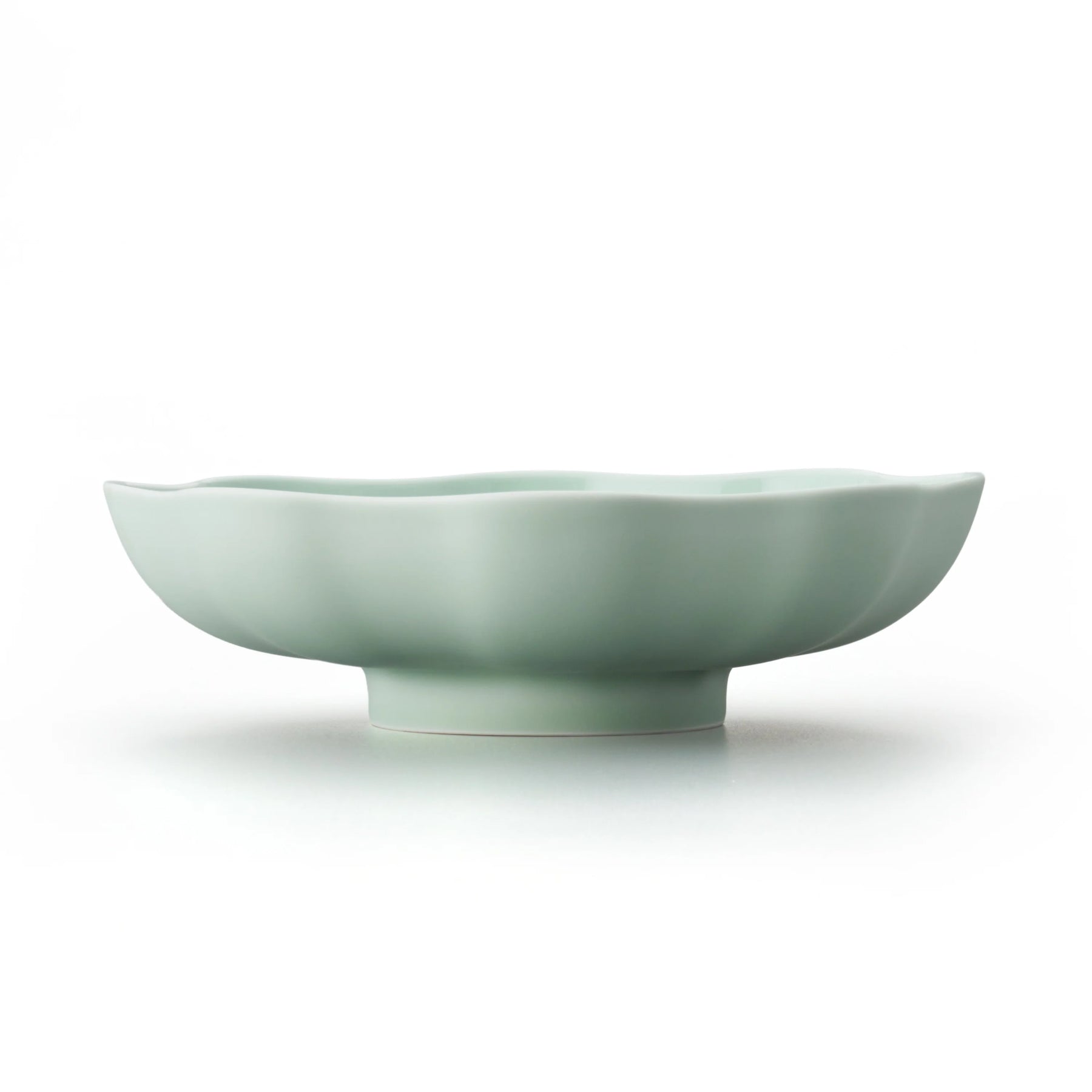 Porcelain Pottery Bowl L Cleary Aqua