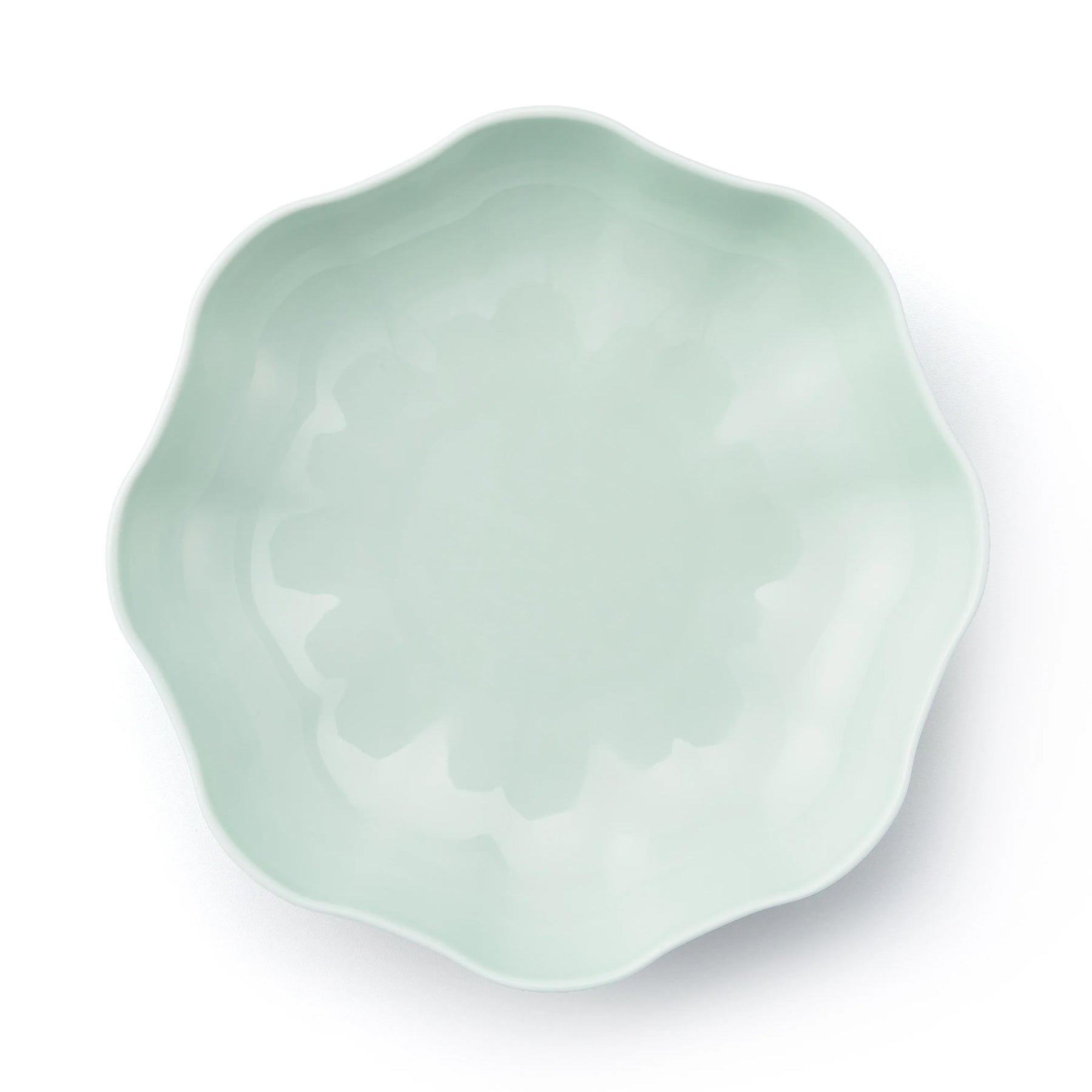 Porcelain Pottery Bowl L Cleary Aqua