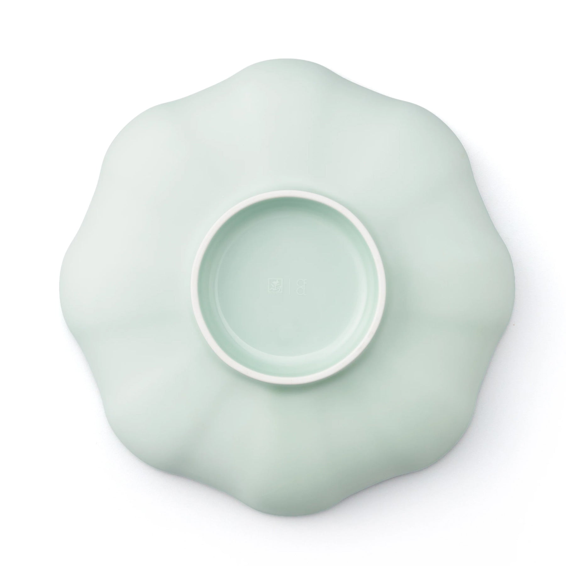 Porcelain Pottery Bowl L Cleary Aqua