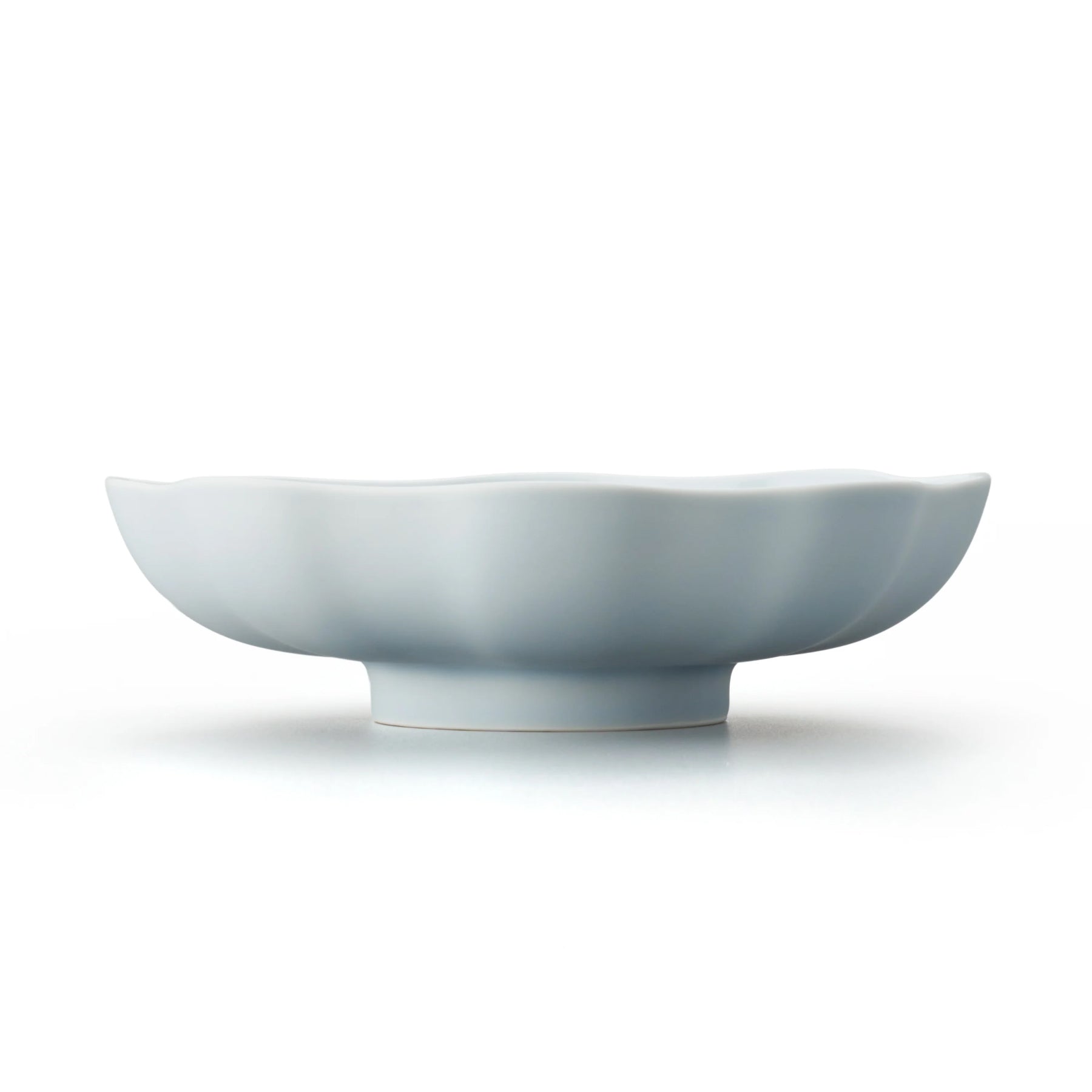 Porcelain Pottery Bowl L Opalin Blue