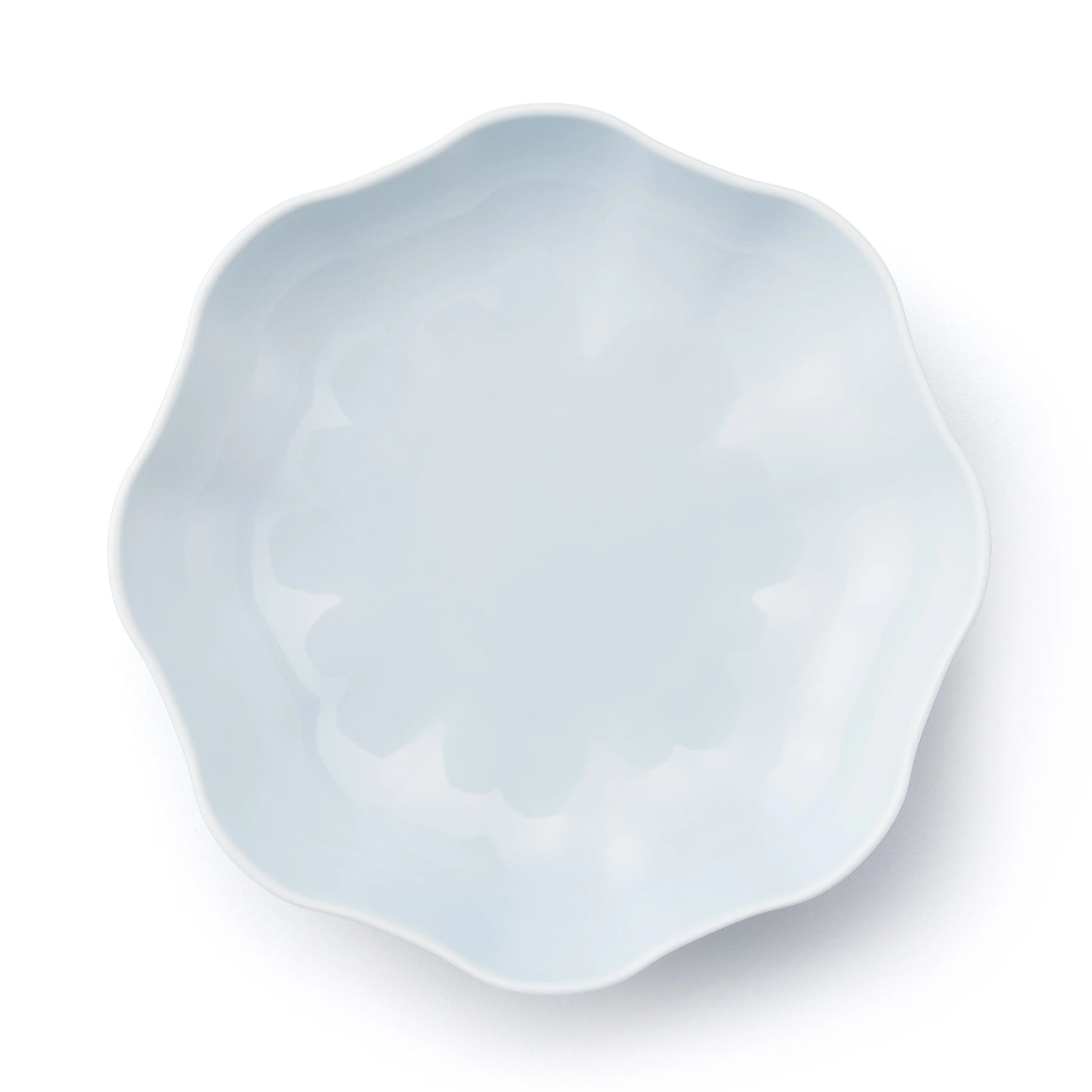 Porcelain Pottery Bowl L Opalin Blue