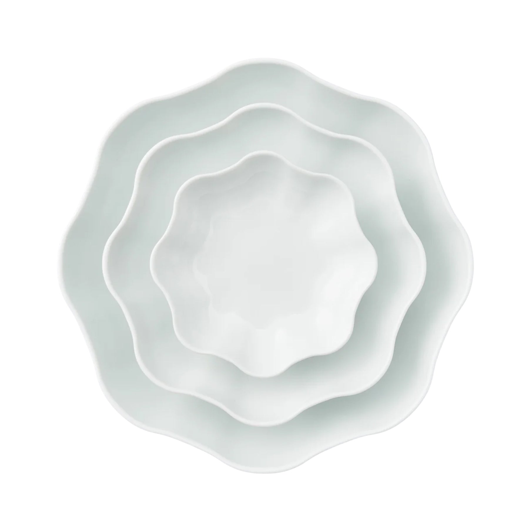 Porcelain Pottery Bowl L White