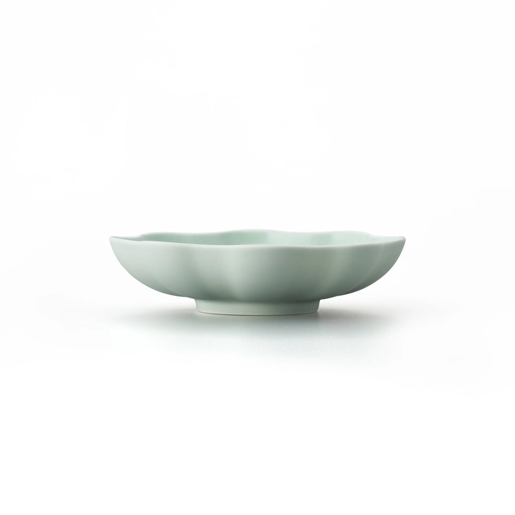 Porcelain Pottery Bowl M Clearly Aqua