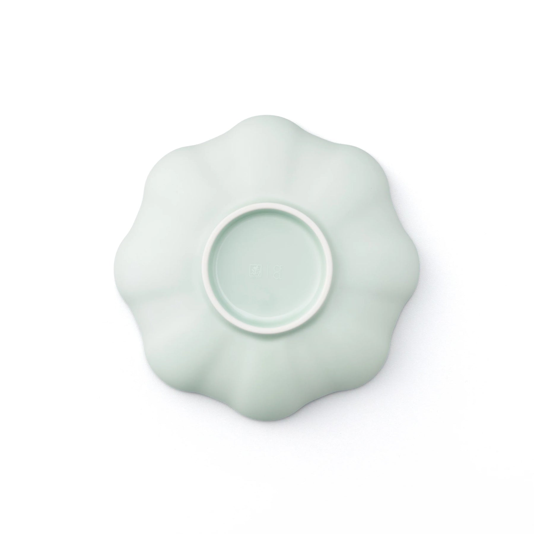Porcelain Pottery Bowl M Clearly Aqua