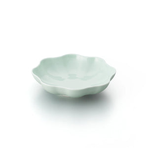 Porcelain Pottery Bowl M Clearly Aqua