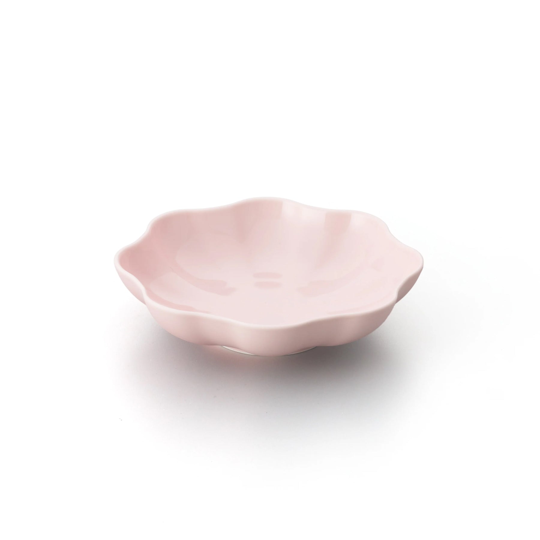 Porcelain Pottery Bowl M Eggshell Pink