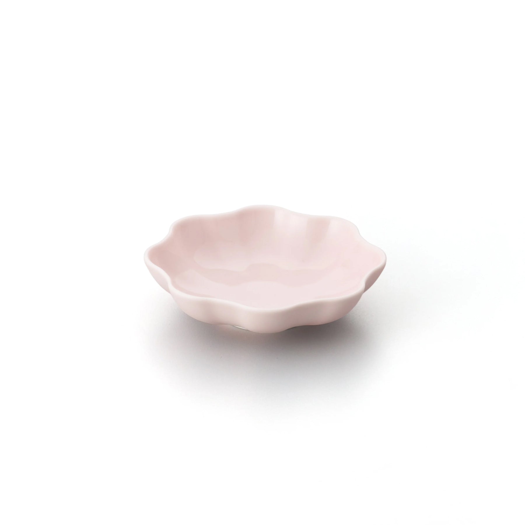 Porcelain Pottery Bowl S Eggshell Pink