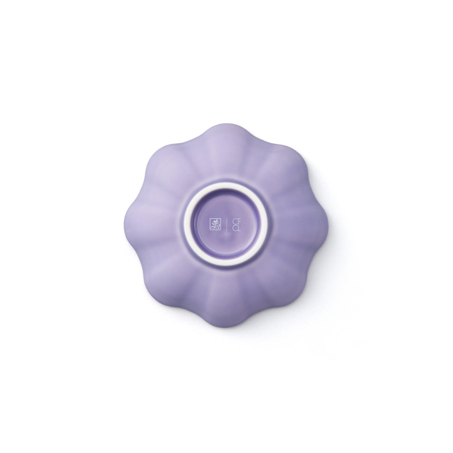 Porcelain Pottery Bowl S Lavender Frost