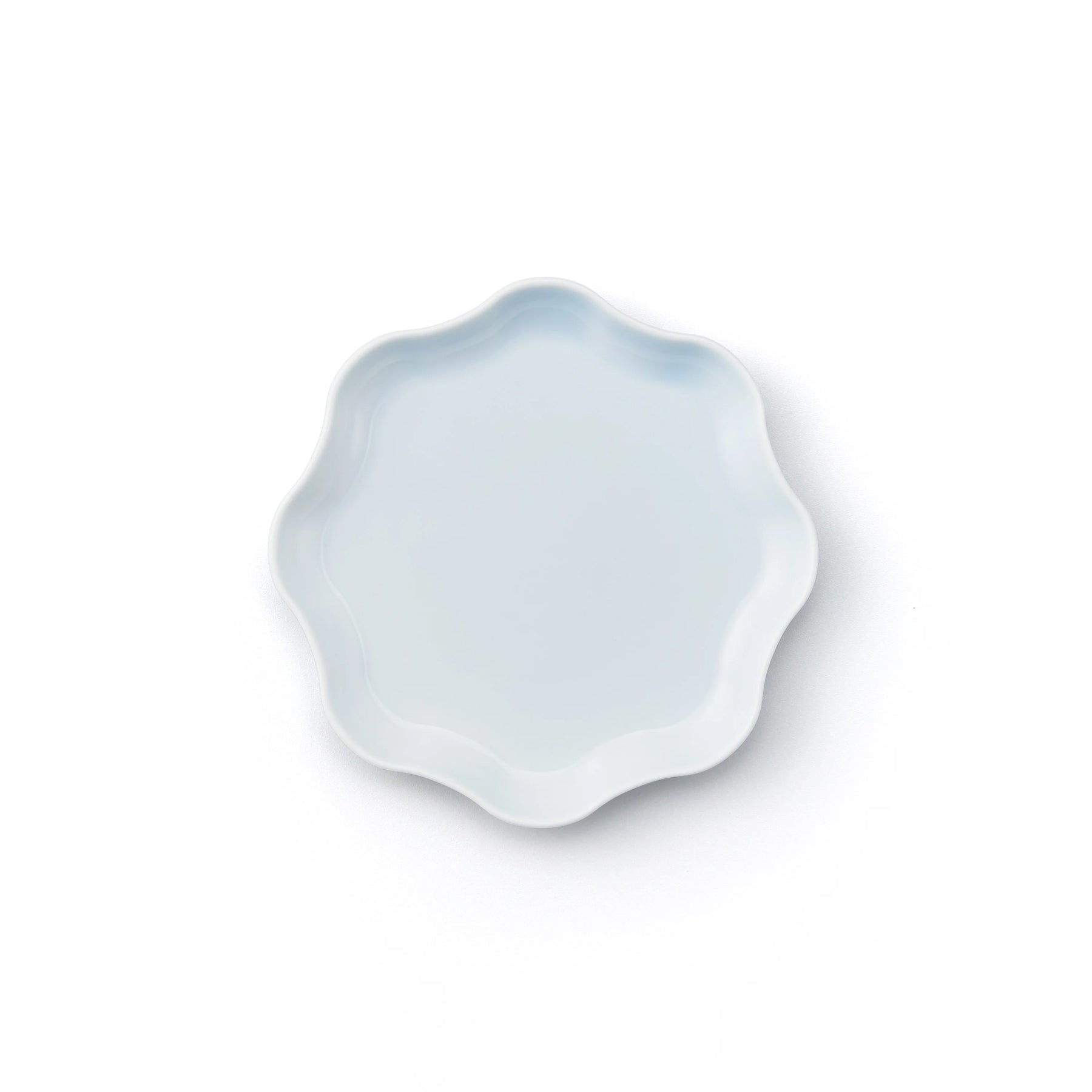 Porcelain Pottery Plate S Opalin Blue
