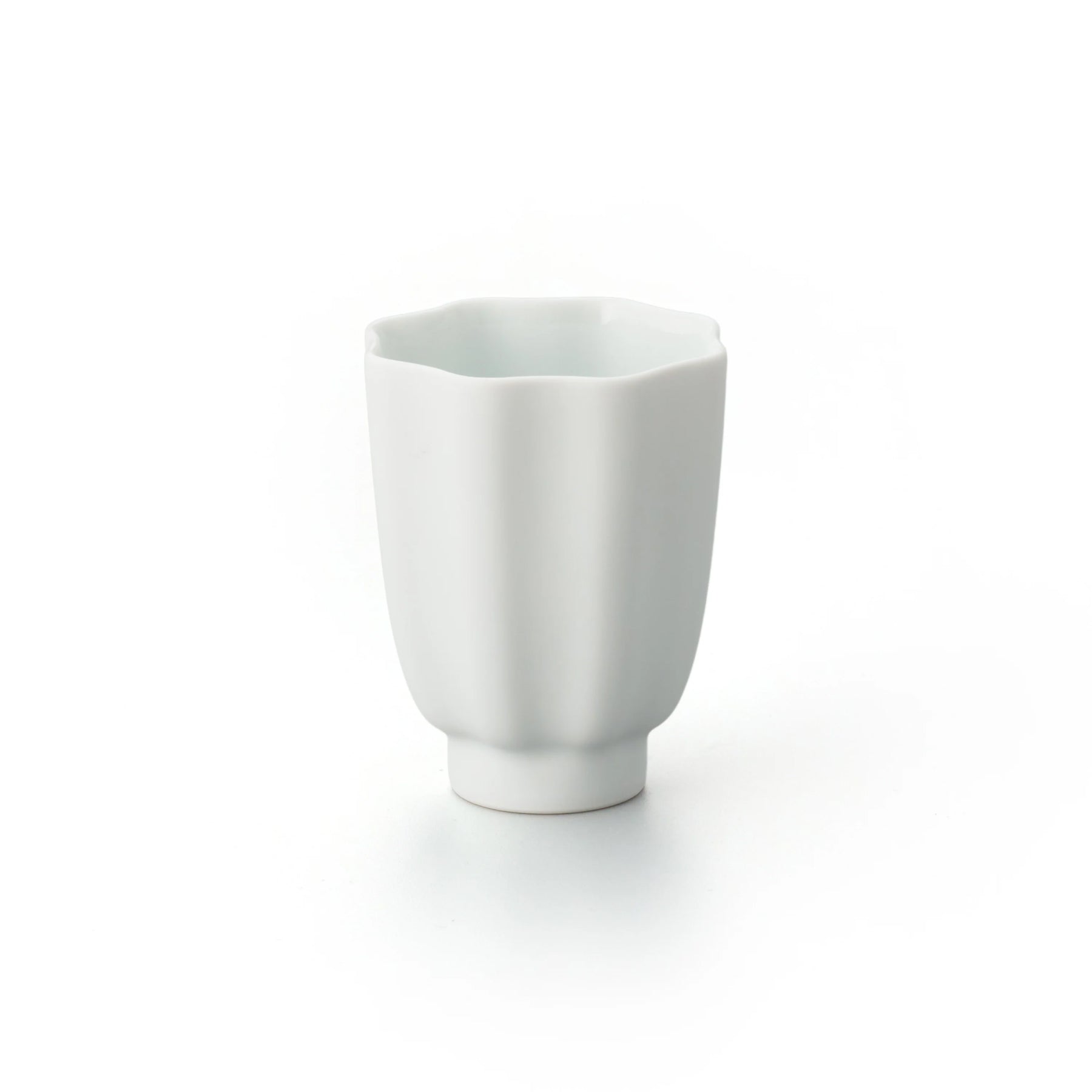 Porcelain Pottery Tea Cup White