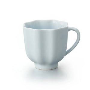 Porcelain Pottery Tea Mug Opalin Blue