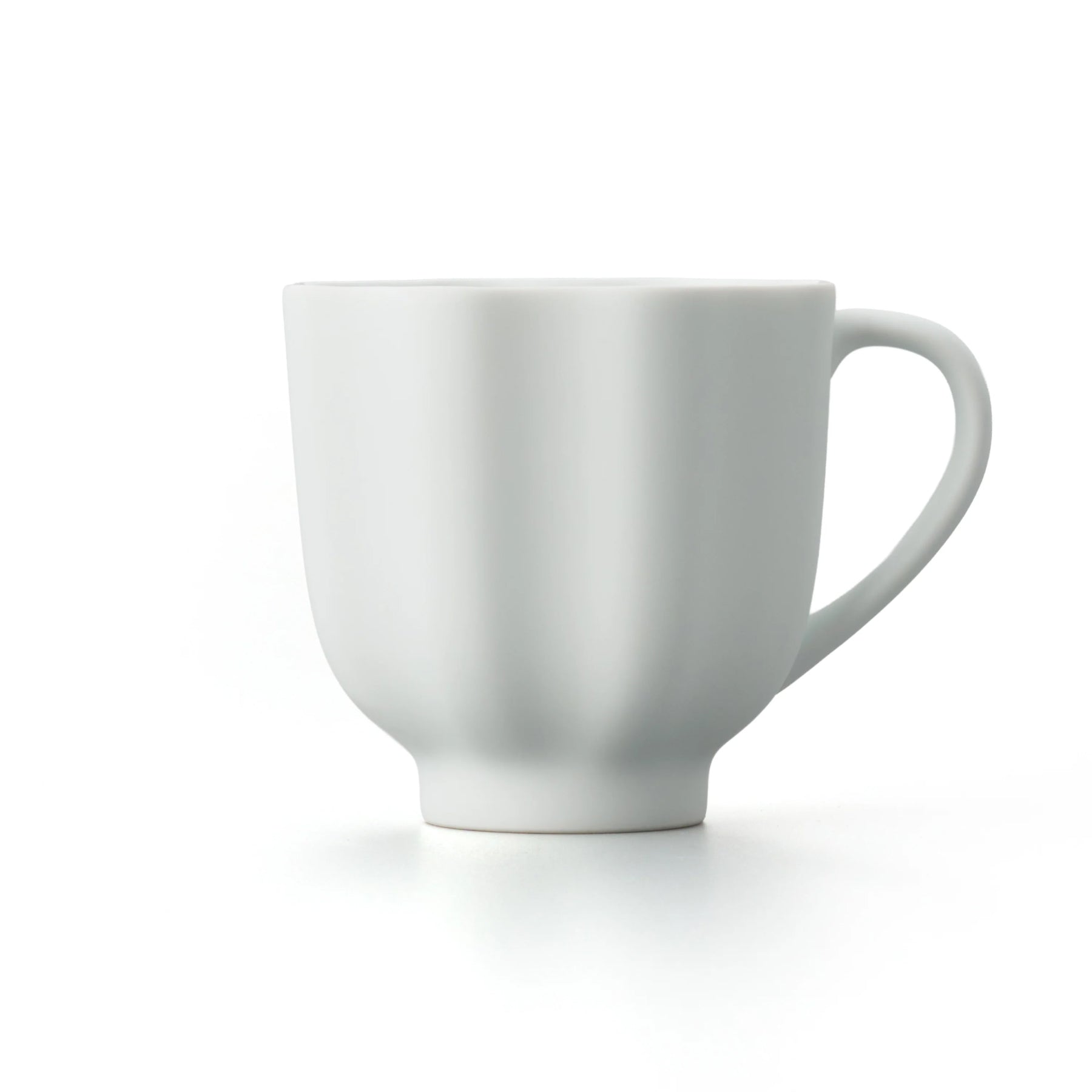 Porcelain Pottery Tea Mug White