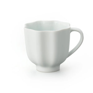 Porcelain Pottery Tea Mug White