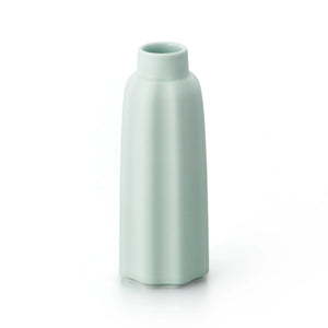 Porcelain Pottery Vase Clearly Aqua
