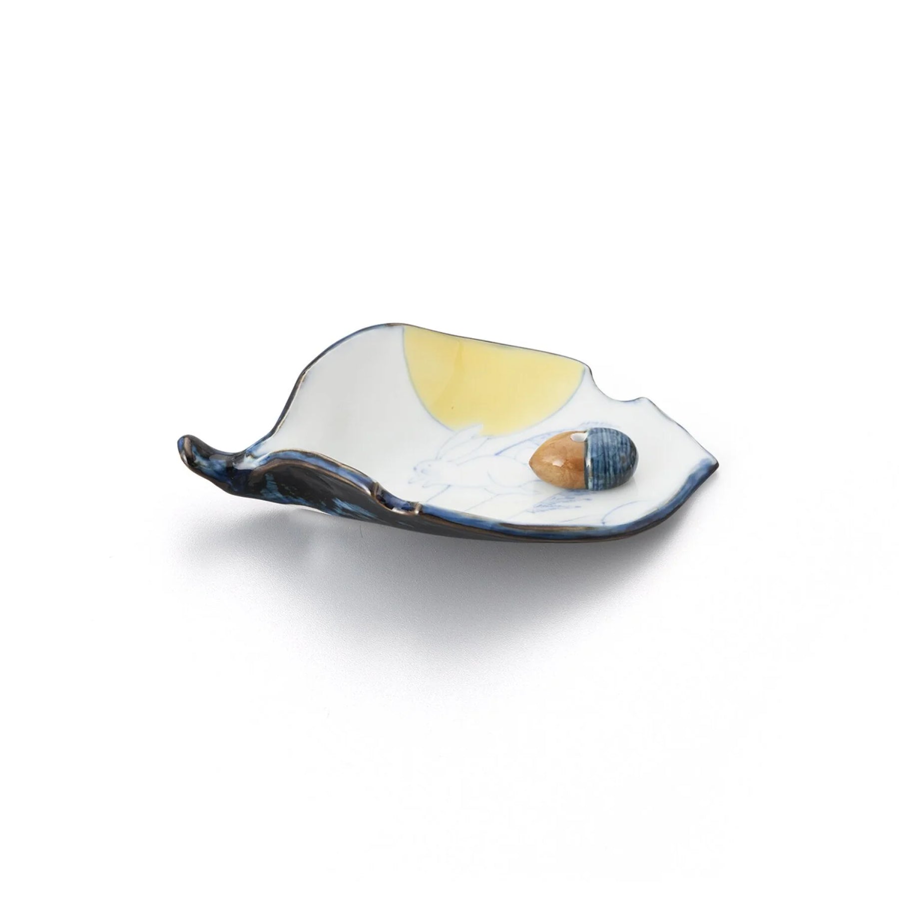 Rabbit Leaf-shaped Incense Holder