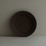 Rim Circle Plate L | Copper Brown