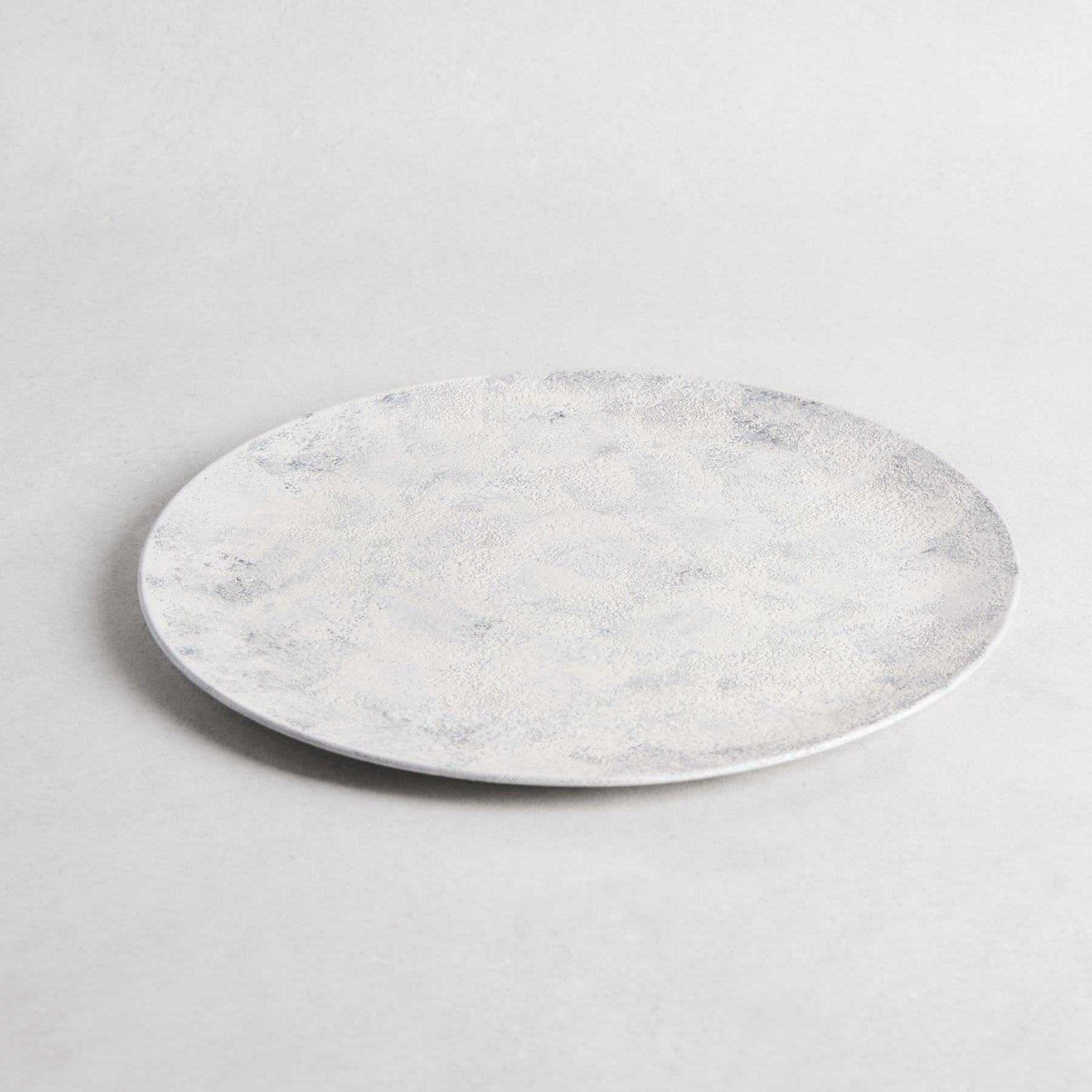 Kohiki-Silver Shaku Plate 12"