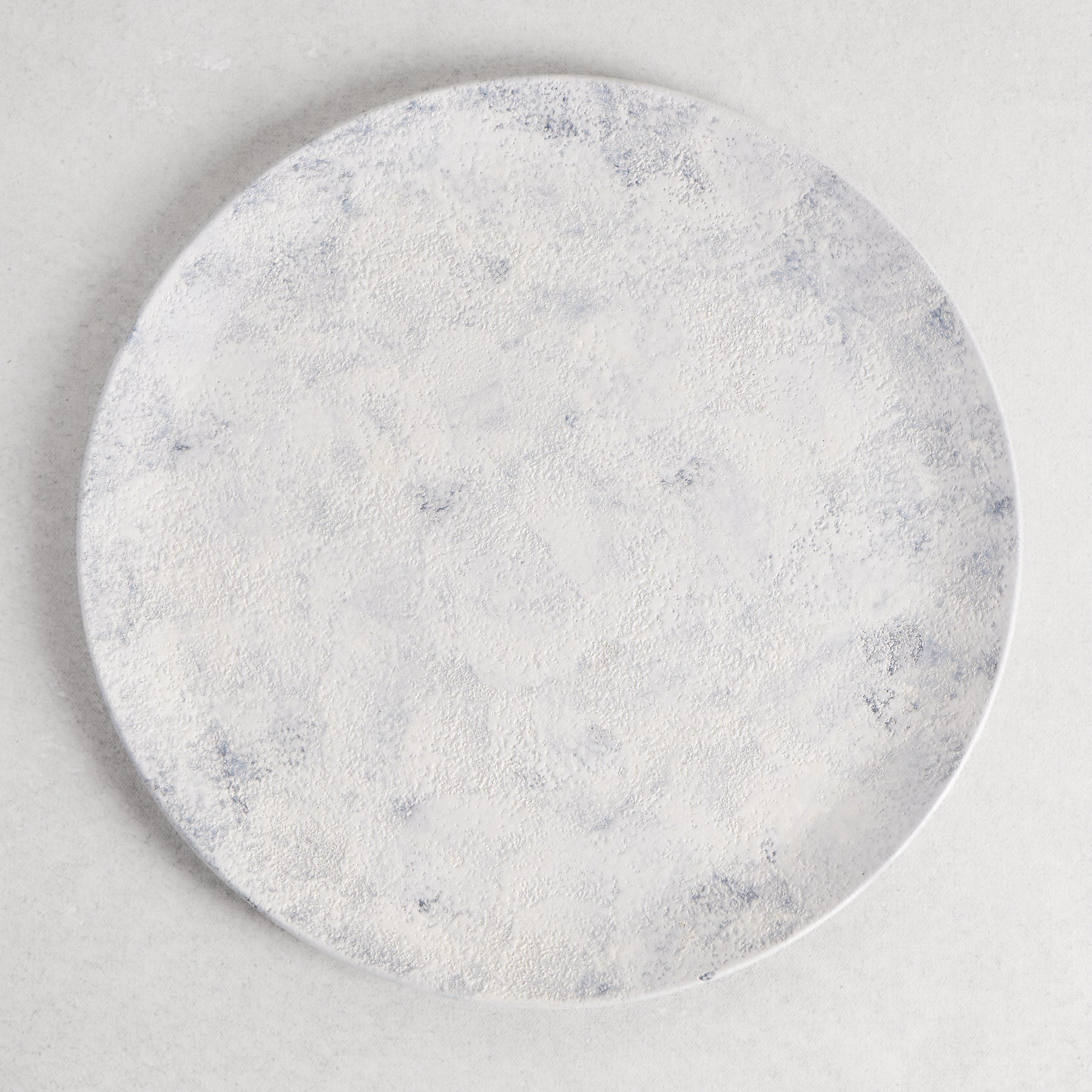 Kohiki-Silver Shaku Plate 12"