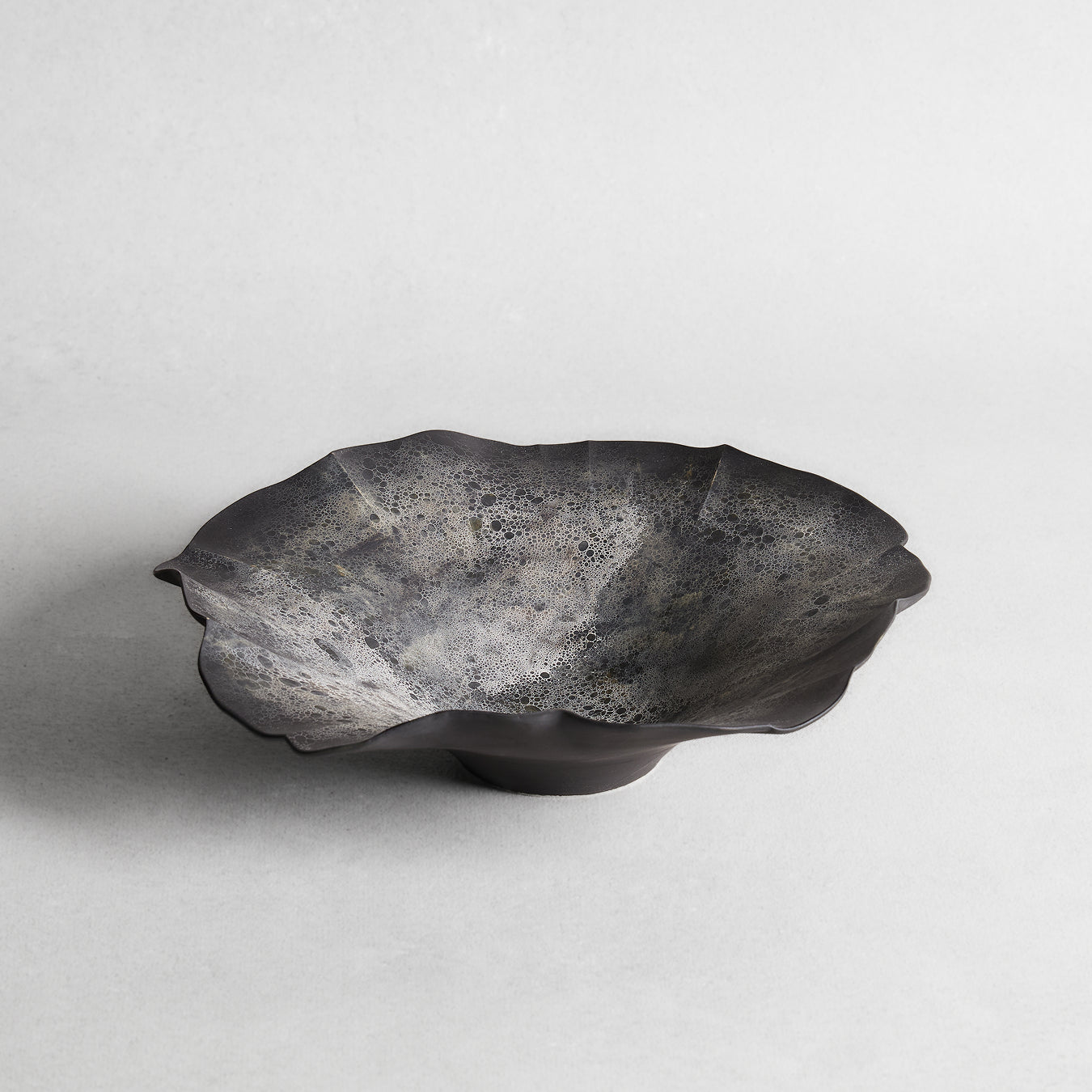 Moon Surface Morning Glory Deep Bowl