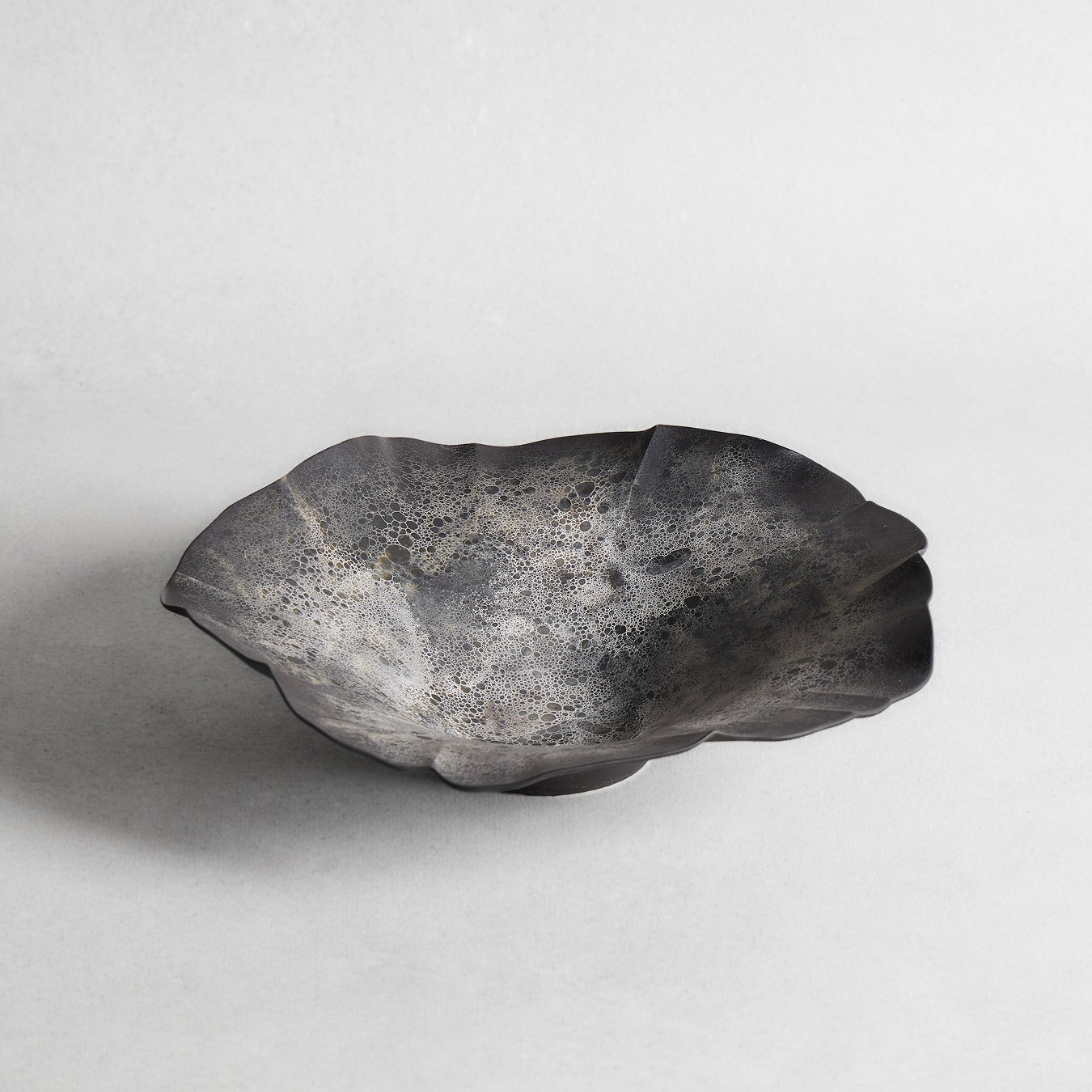 Moon Surface Morning Glory Deep Bowl
