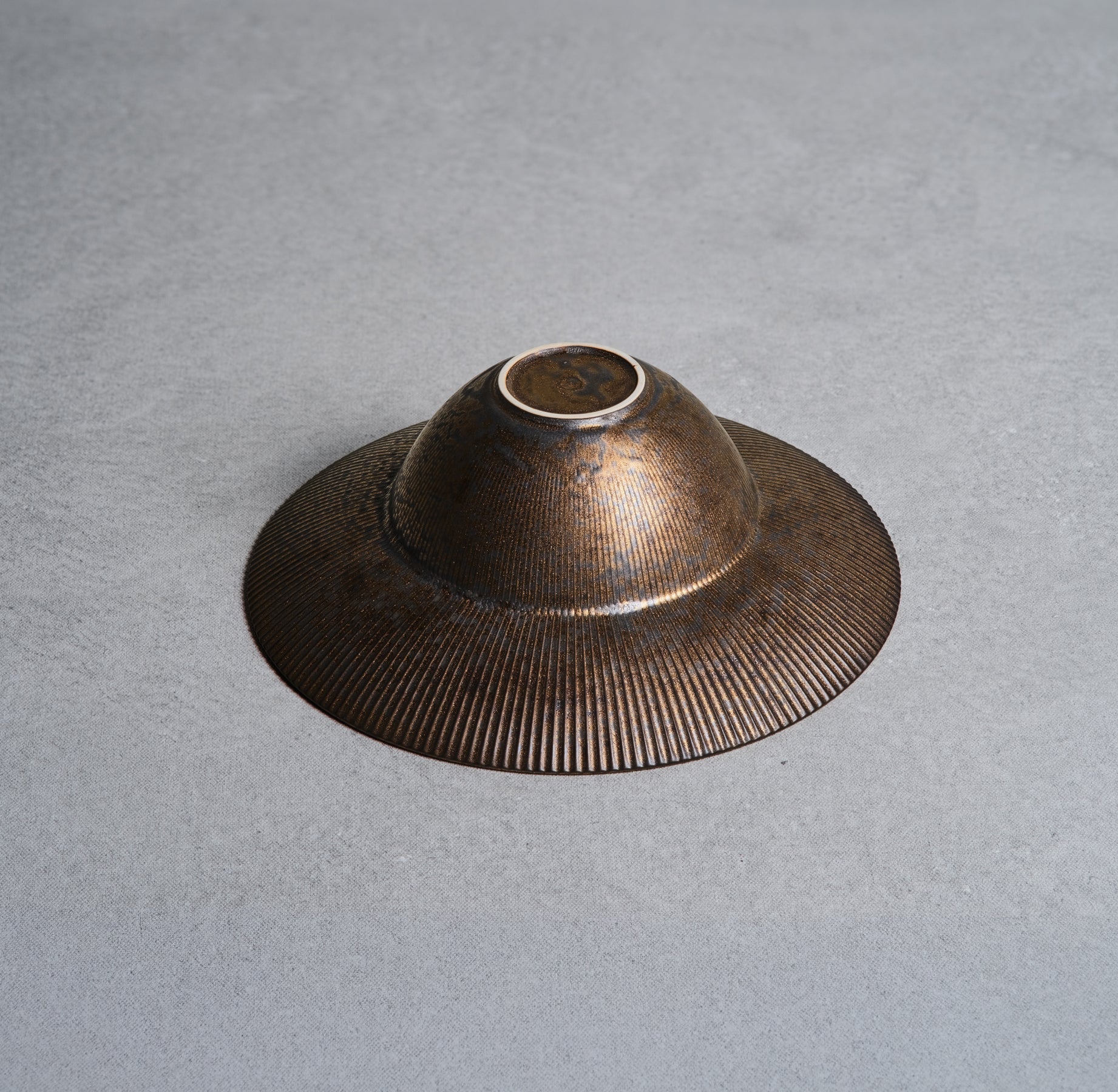 Shinogi Soup Bowl 7.9" - Golden Manganese