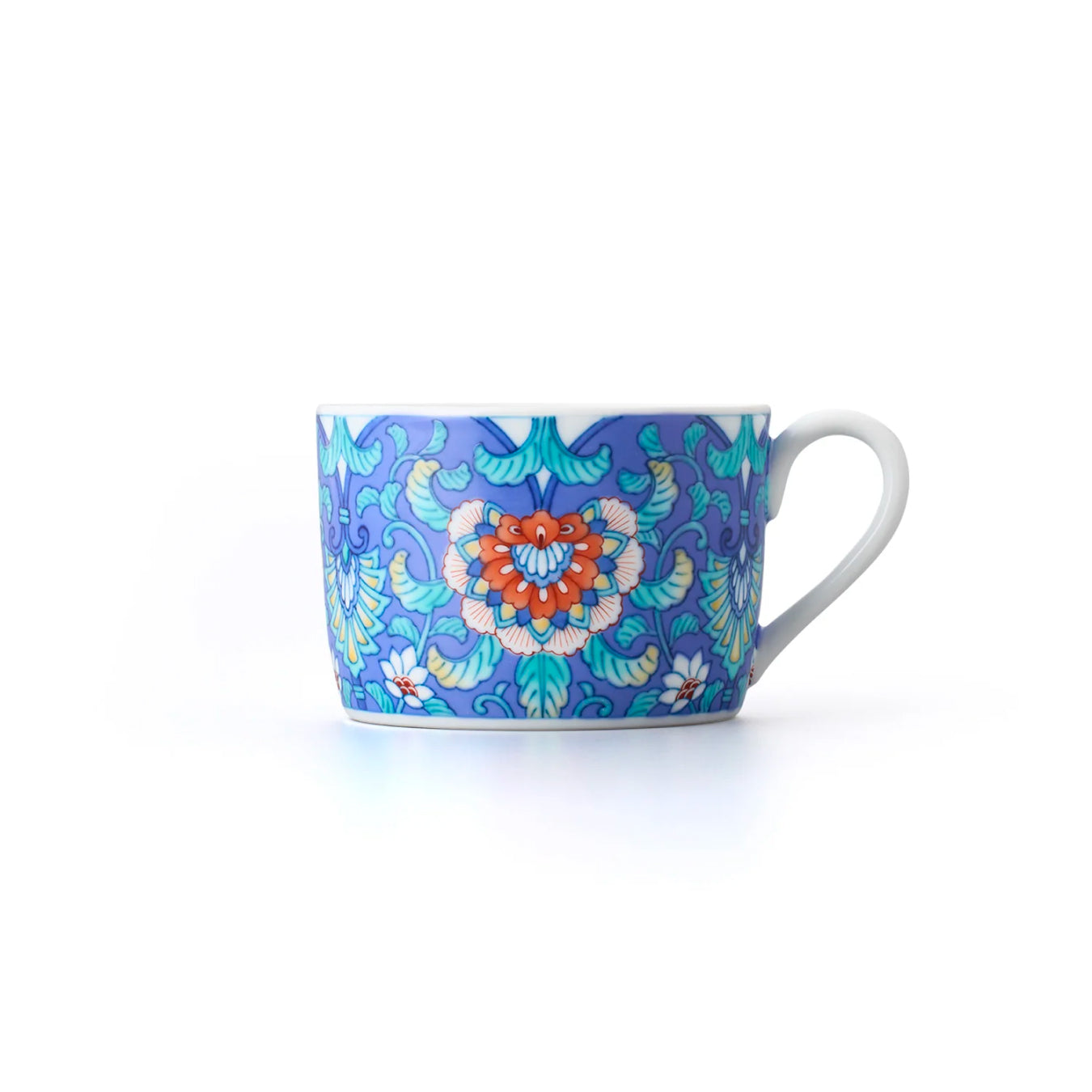 Kaleidoscope Karahana Demitasse Coffee Cup & Saucer