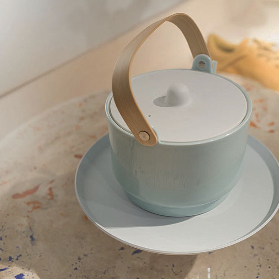 S&B Tea Pot Light Blue