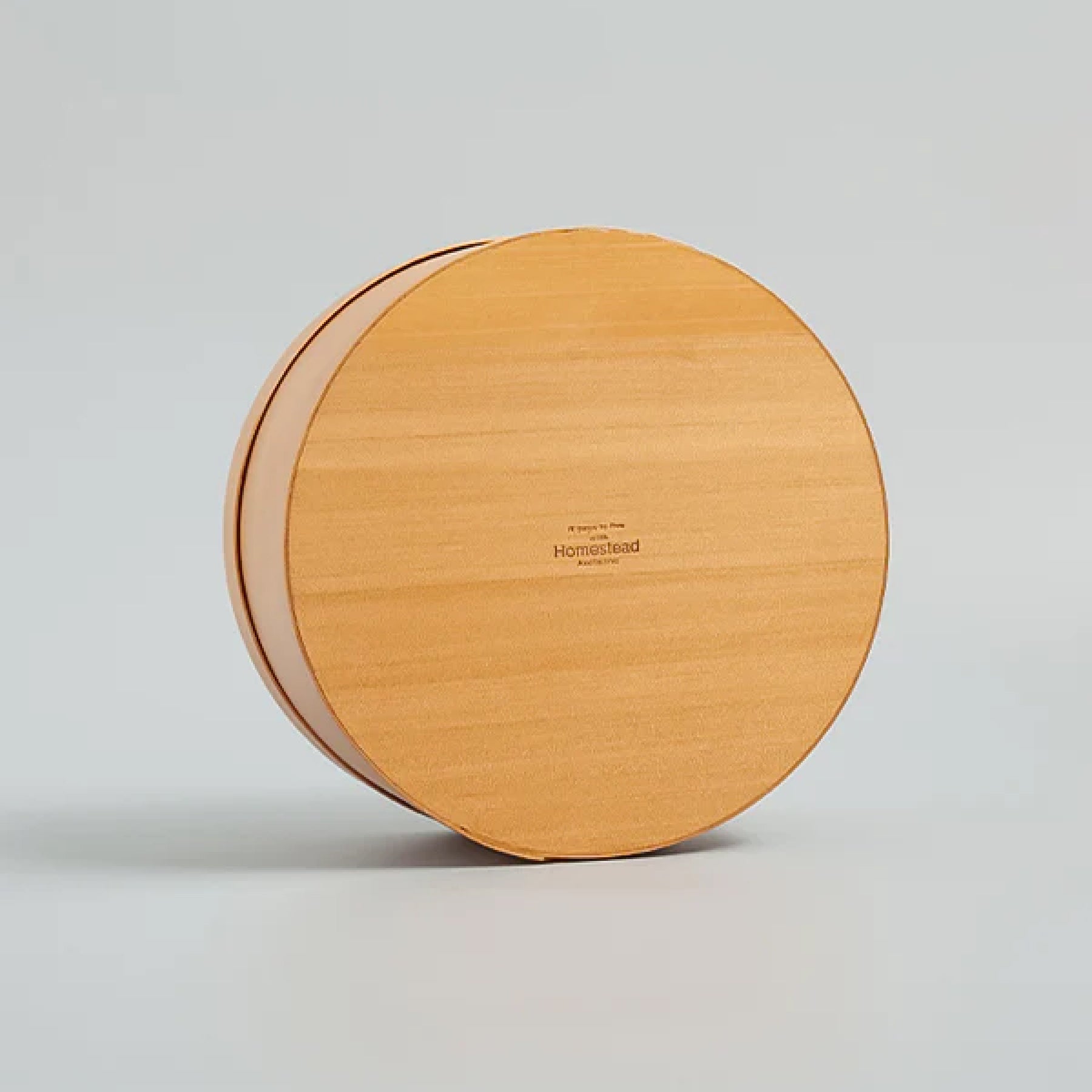 Shaker Round Box Light Brown - XS