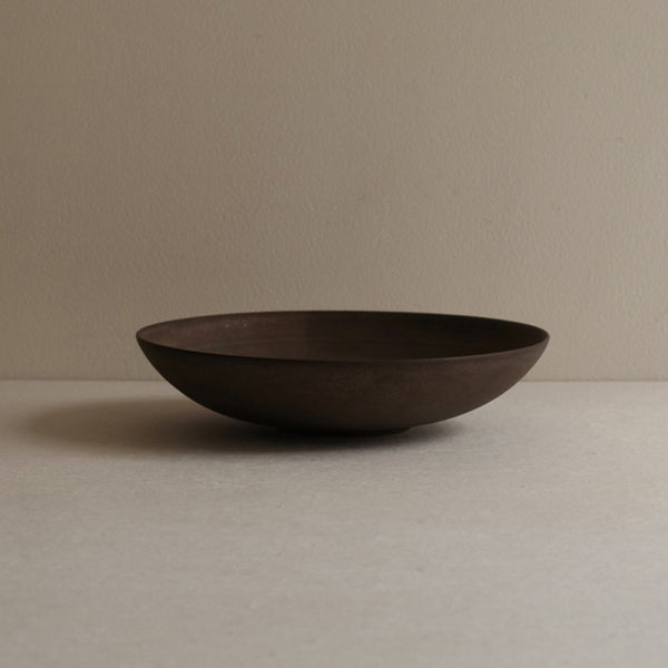 Shallow Bowl | Copper Brown