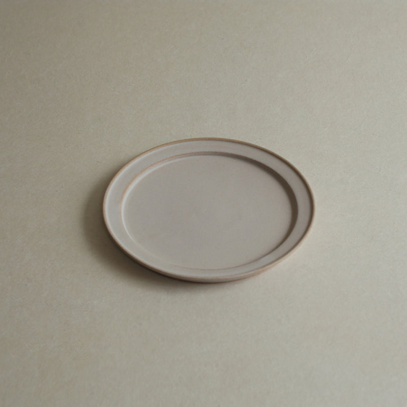 Short Plate | Stone Beige