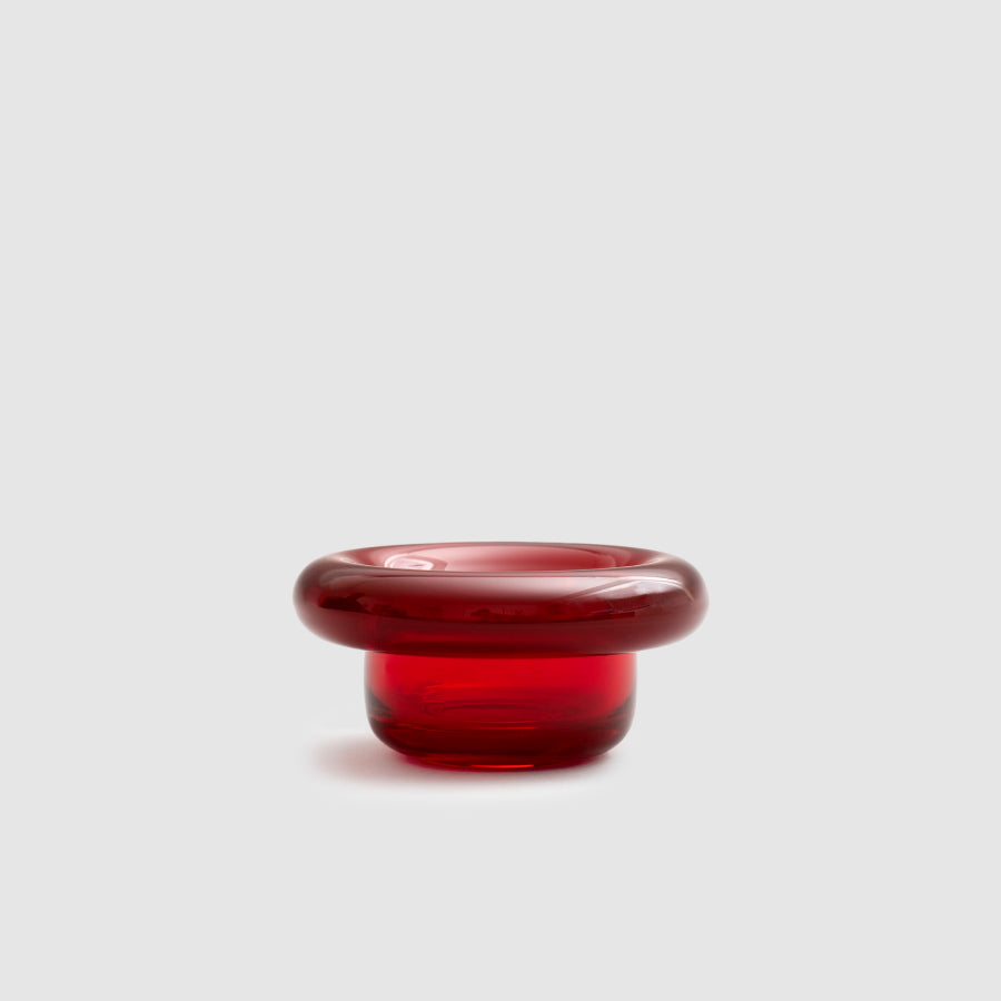 Sirkel Tealight Holder Mid Winter Red