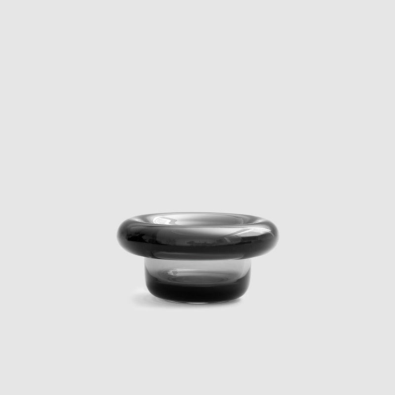 Sirkel Tealight Holder Smoke Gray