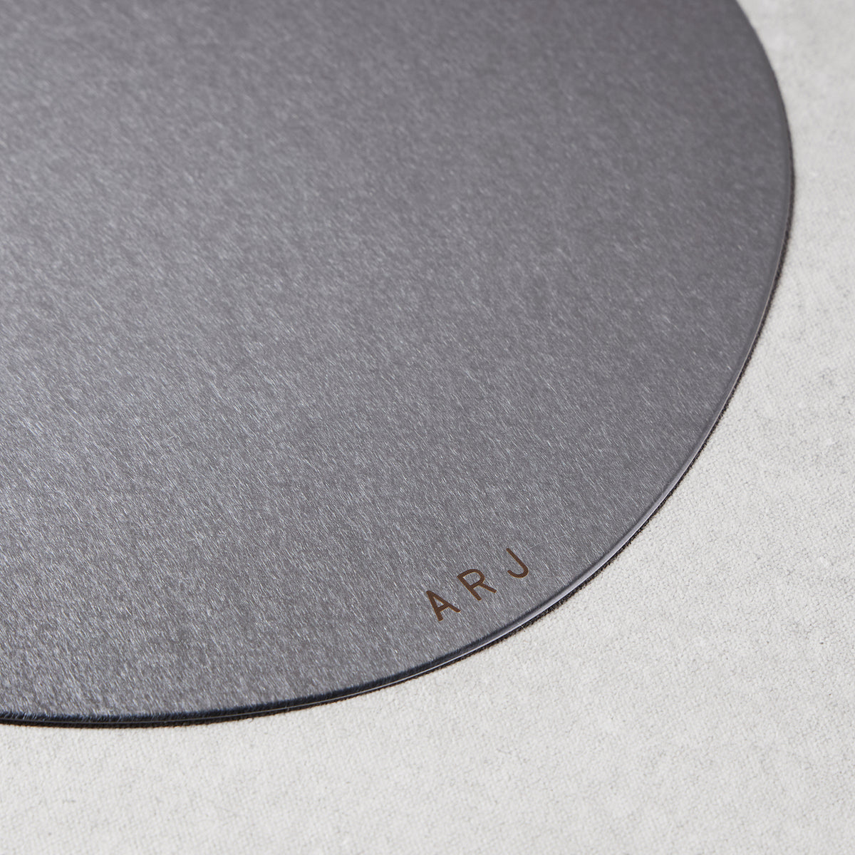ARJ Original Stainless Steel Placemat - Silver