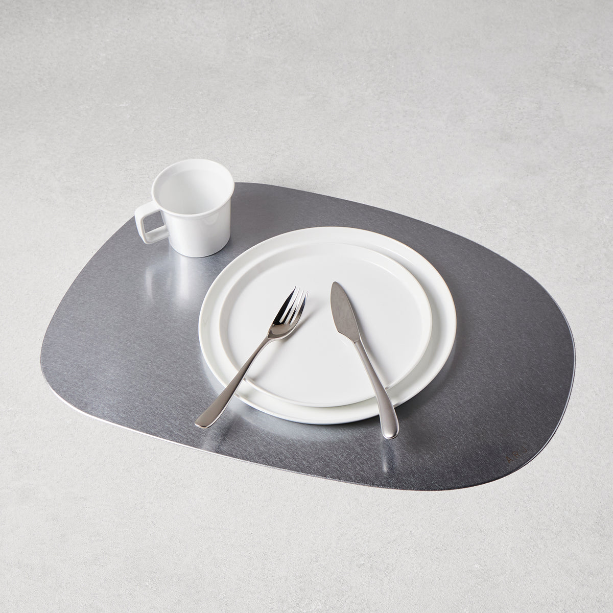 ARJ Original Stainless Steel Placemat - Silver