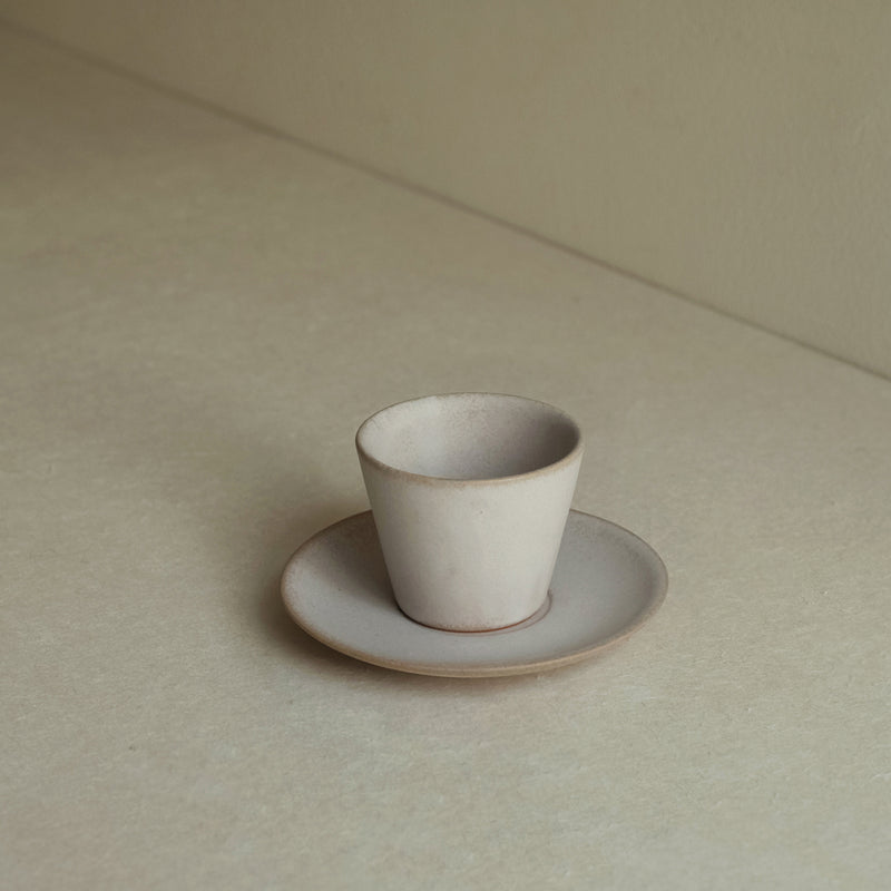 Tea Cup & Saucer | Stone Beige