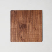 Sazanami Carved Square Wood Tray 12"