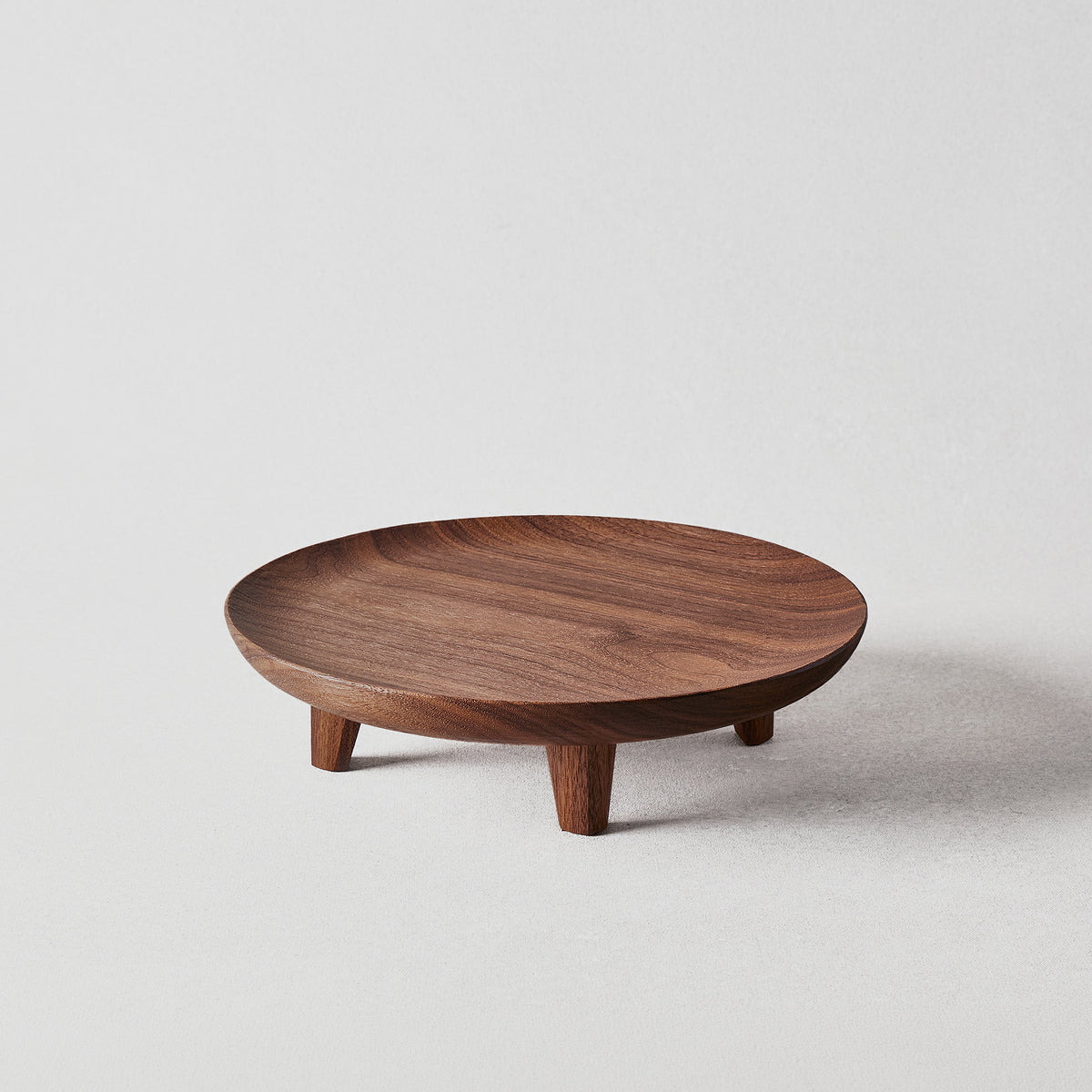 Zabon Footed Wood Tray 12"