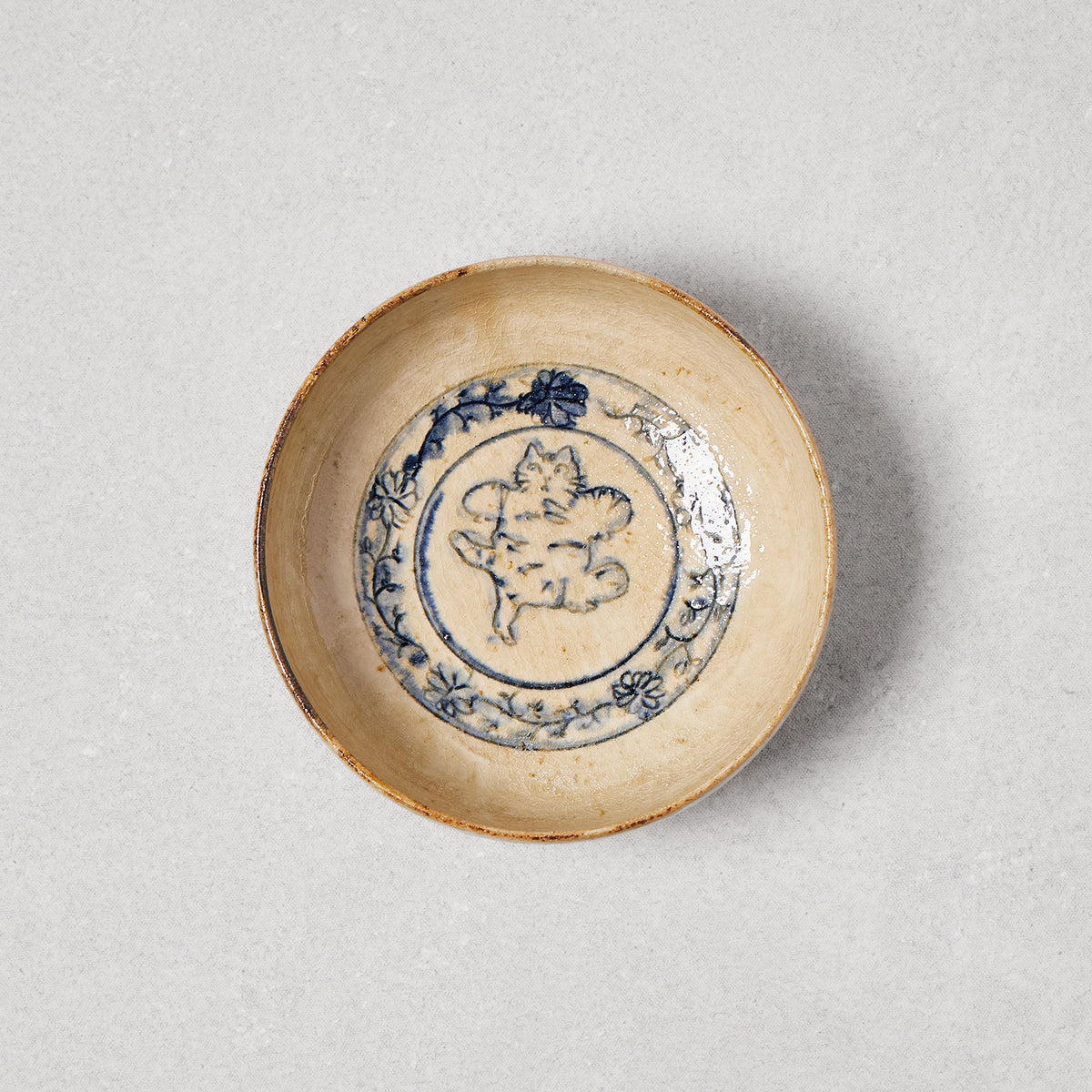 Tsubura Kagami Round Bowl 26-01